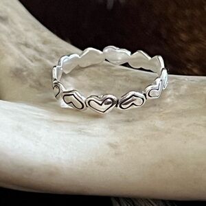 925 Sterling Silver Heart Ring